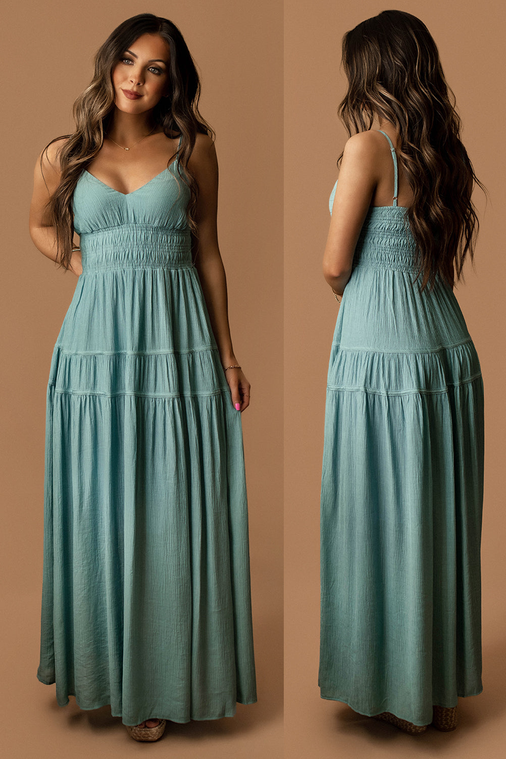 Sunset Ridge Maxi Dress- Multi main image 0