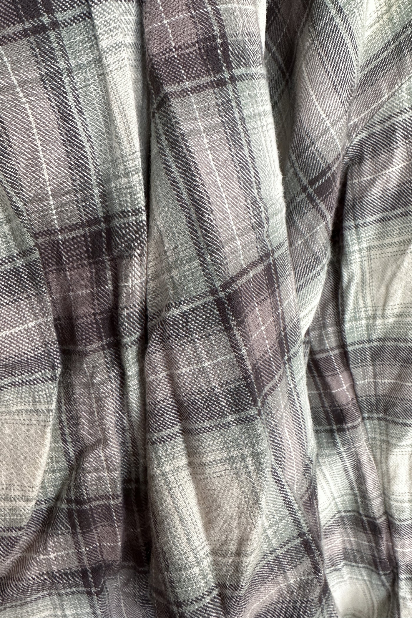 Slow Down Plaid Flannel (Jade)