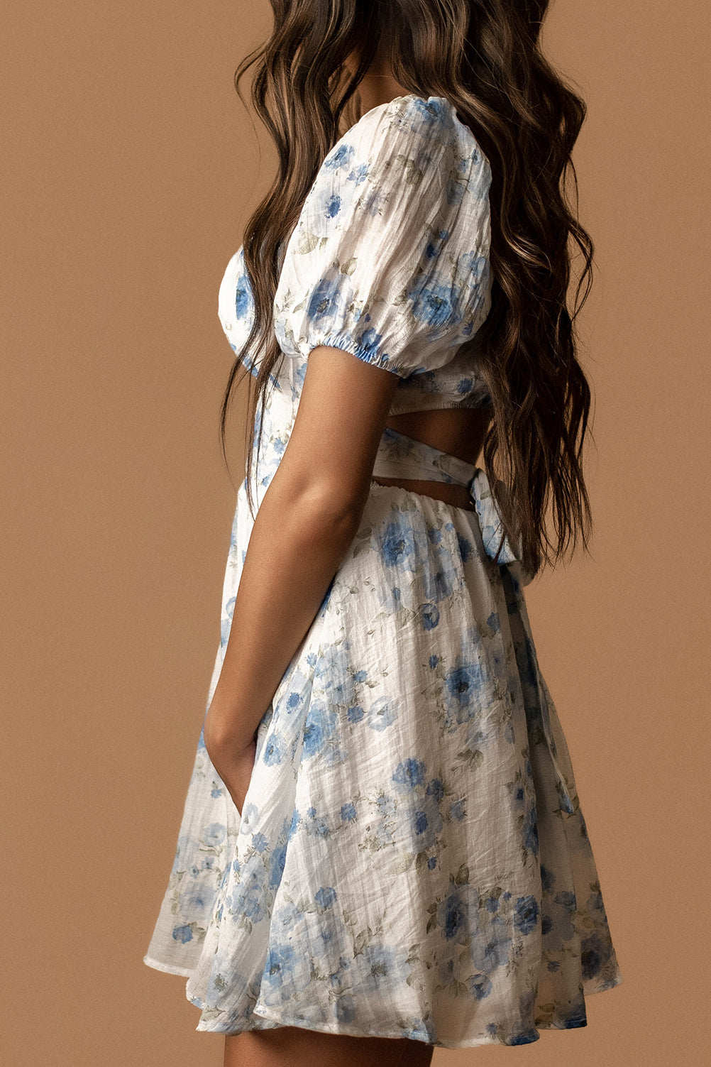 Perfect Moments Floral Sun Dress (Yellow / White)