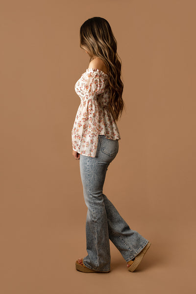 Brielle High-Rise Flare Jeans