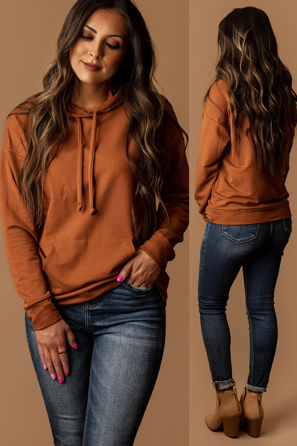 Wish You Well Hoodie (Caramel)