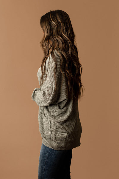 I Remember Knit Cardigan (Dusty Sage)
