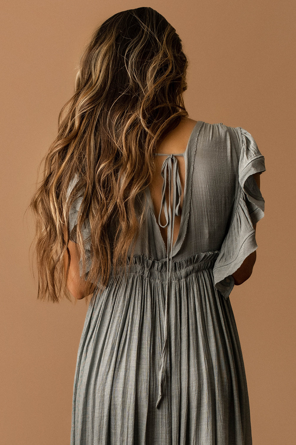 A Little More Maxi Dress (Earl Grey)