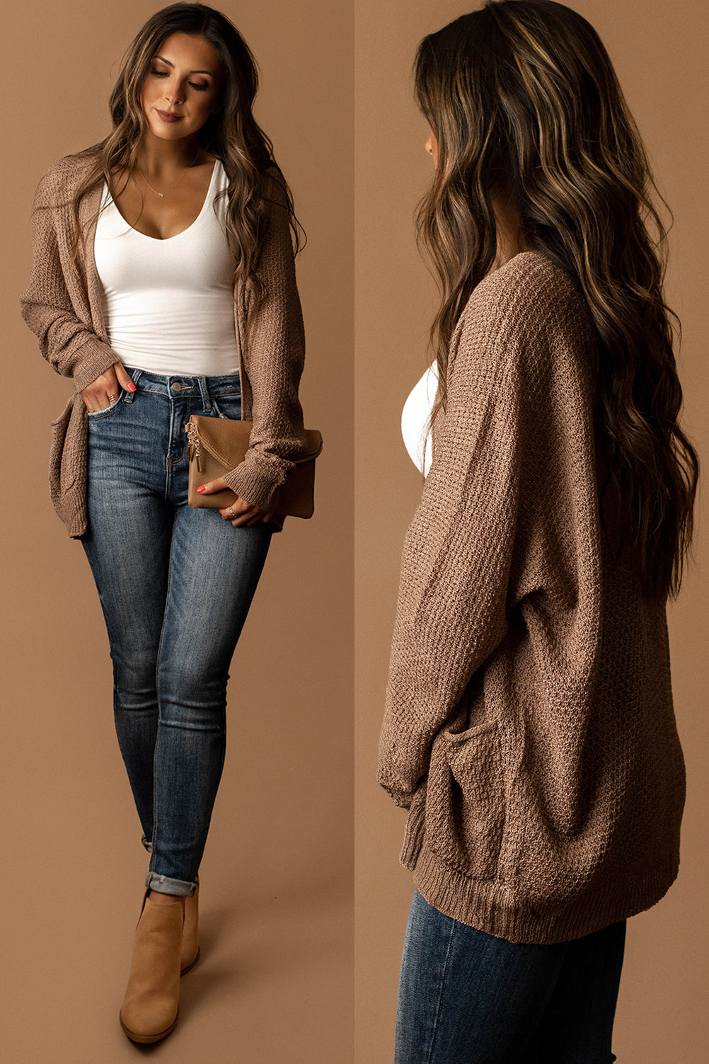 I Remember Knit Cardigan (Light Taupe) | PREORDER Restocking 8/29