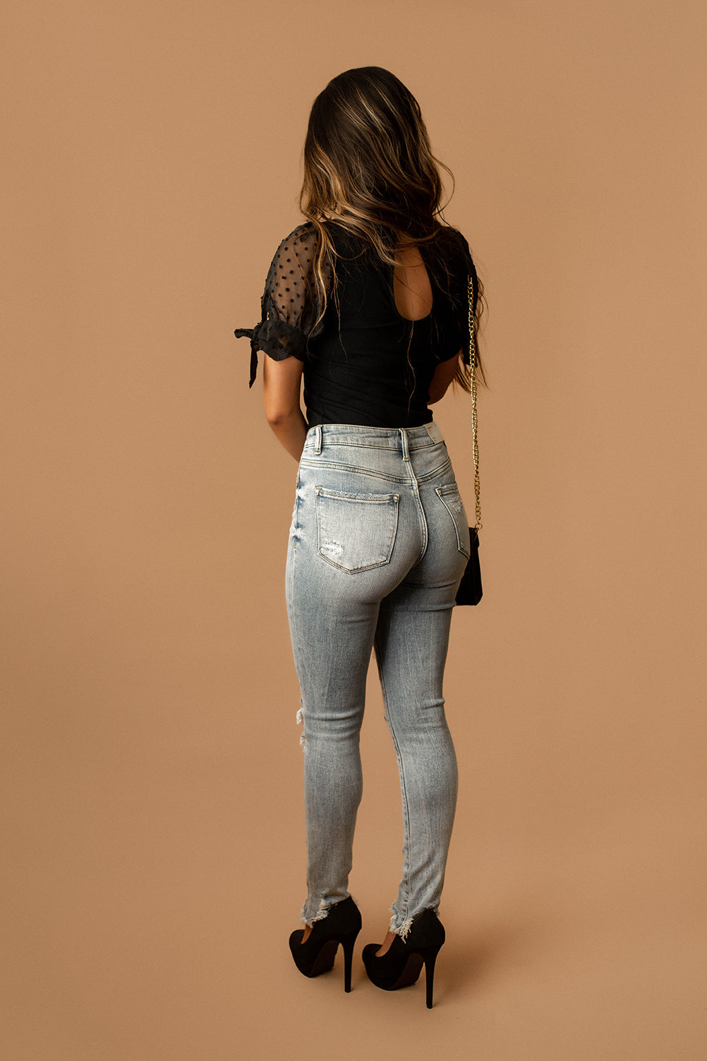 Alli Distressed Skinny Jeans