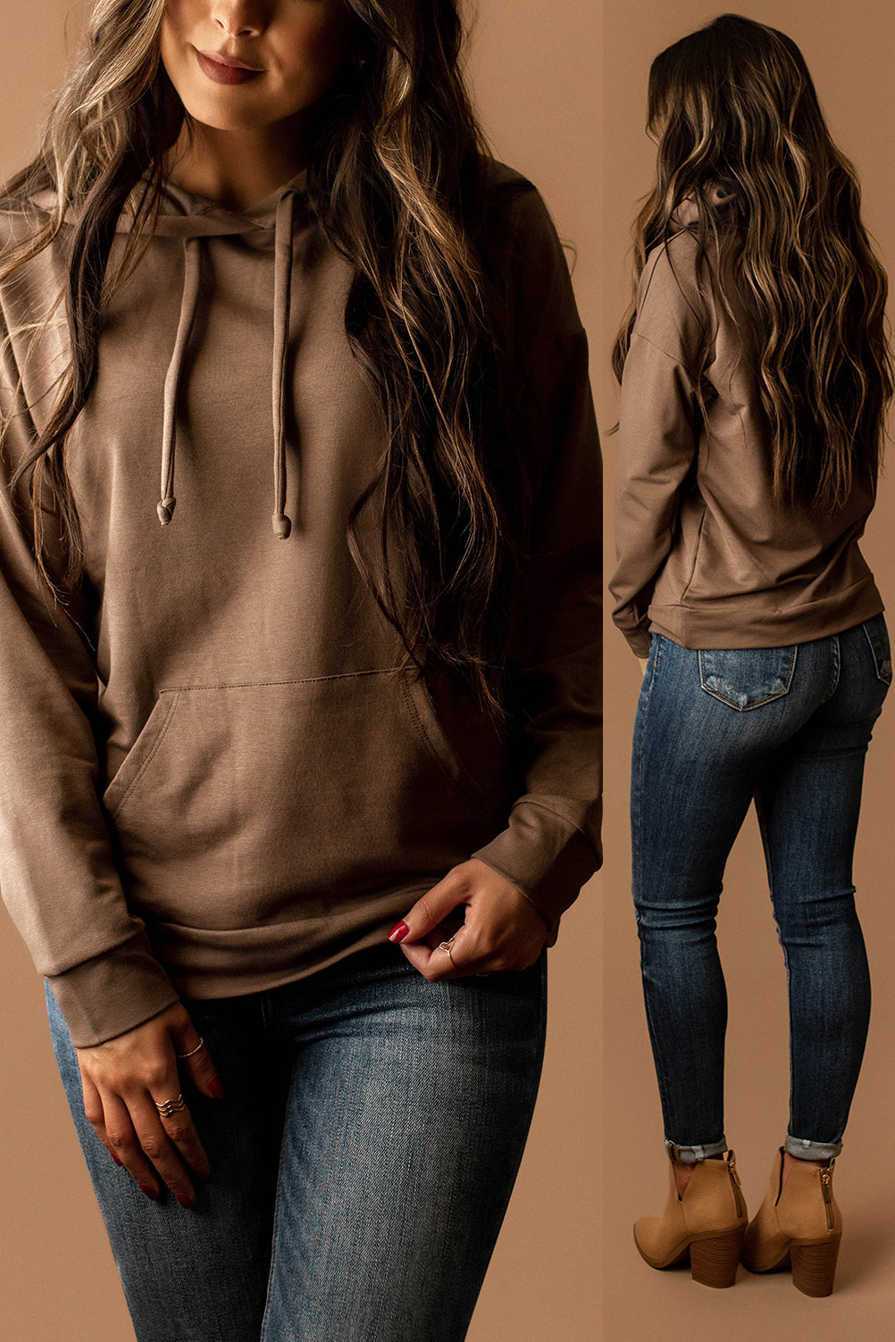 Wish You Well Hoodie (Brown)