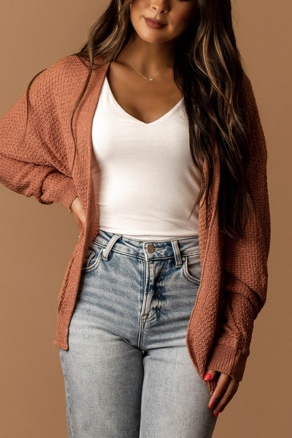 I Remember Knit Cardigan (Clay)