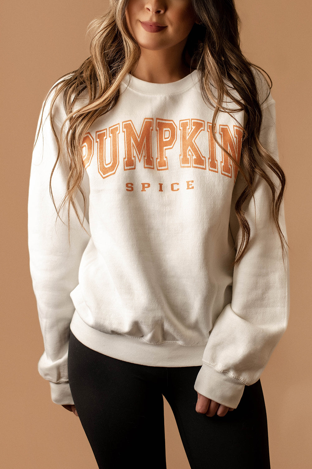 Pumpkin Spice Sweatshirt (White)