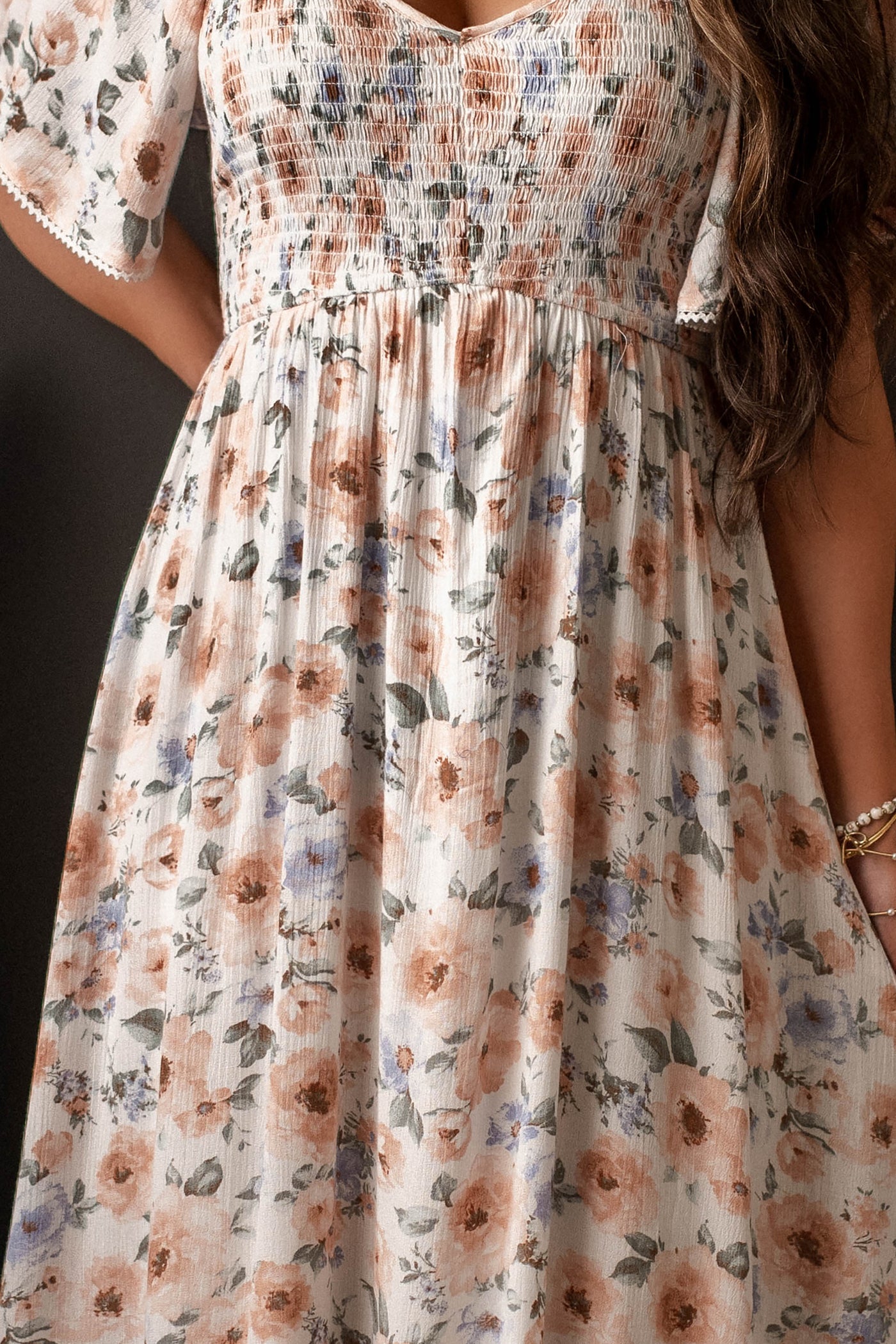 Pretty Little Promise Floral Maxi Dress (White Floral) – Wild Summer ...