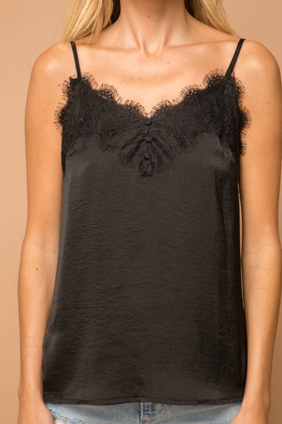 Goodbye Kiss Lace Cami (Peach) | FINAL SALE