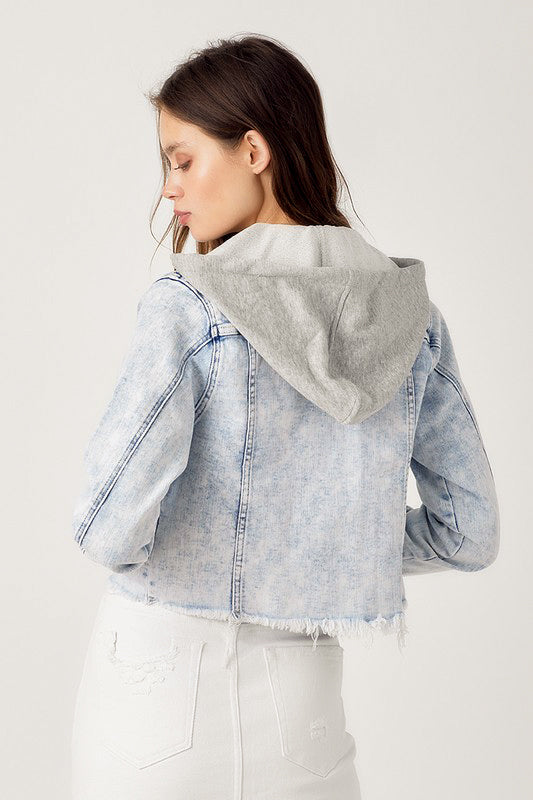 Amarillo Distressed Denim Jacket | FINAL SALE