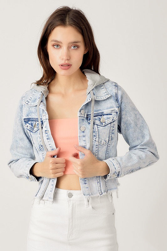 Amarillo Distressed Denim Jacket | FINAL SALE