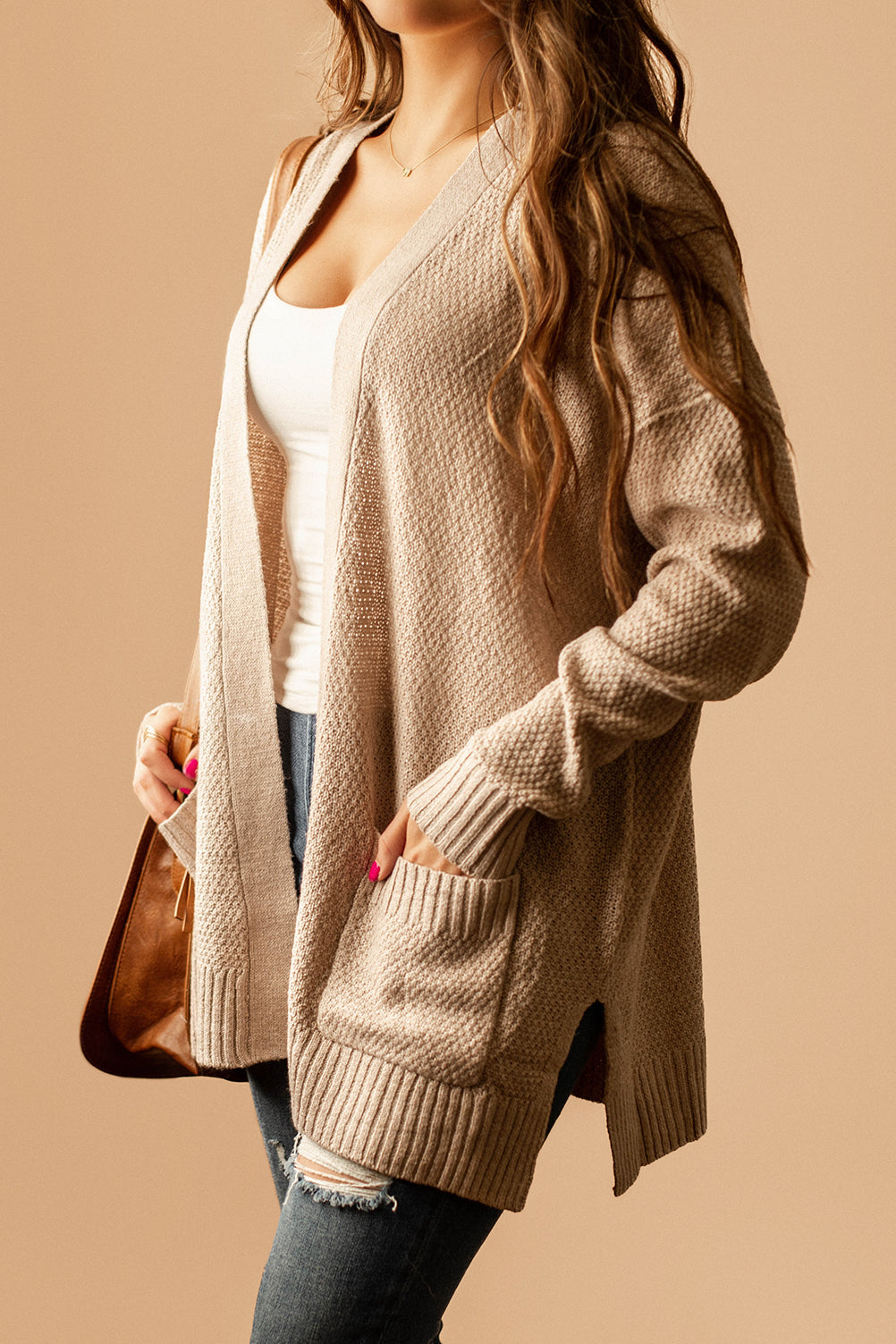 Better In Boston Knit Cardigan (Mocha)