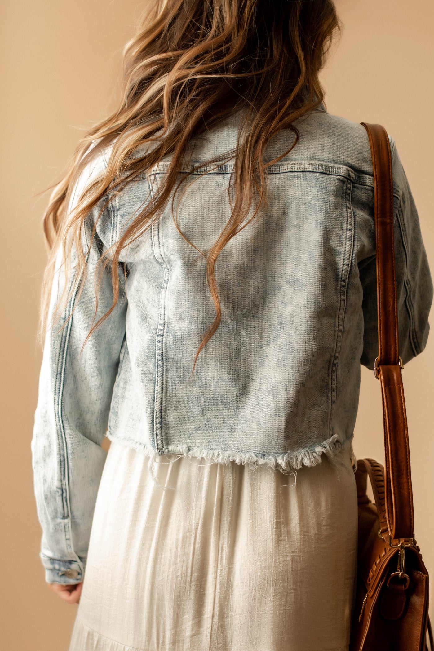 Amarillo Distressed Denim Jacket | FINAL SALE