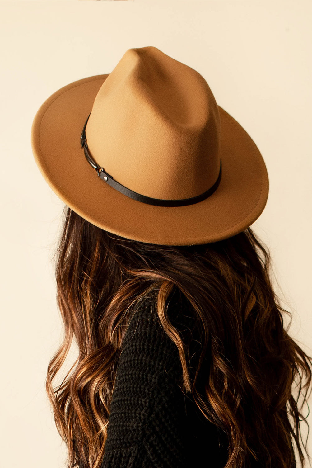 Liza Fedora Hat (Camel)