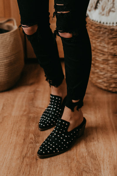 Lucy Studded Mules | FINAL SALE