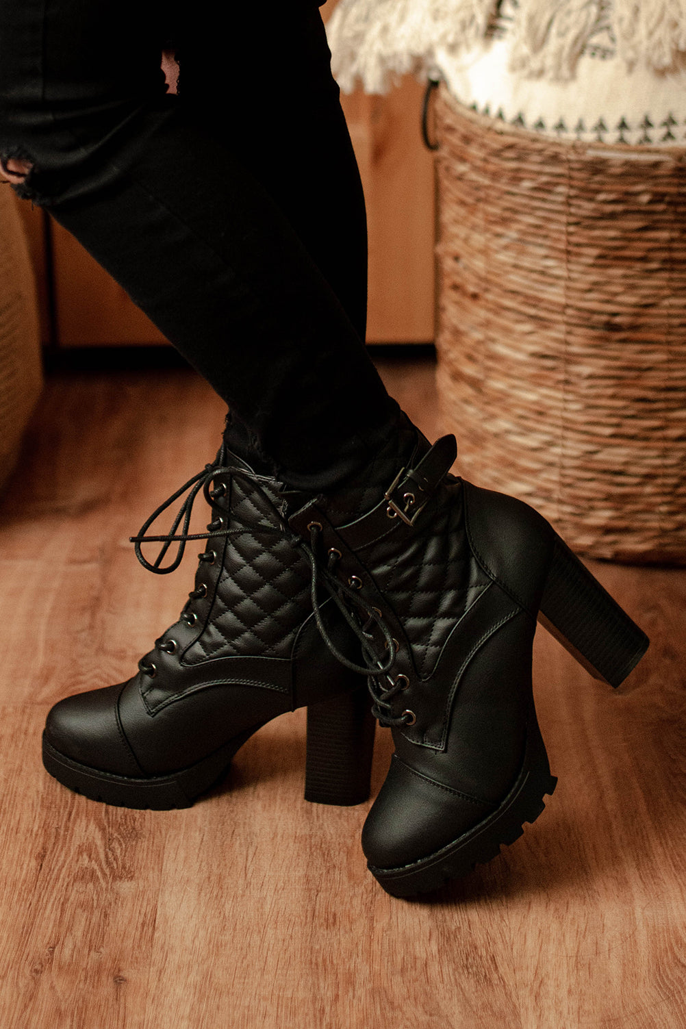 Valentino Heeled Combat Boots, Boots - Designer Exchange | Buy Sell Exchange