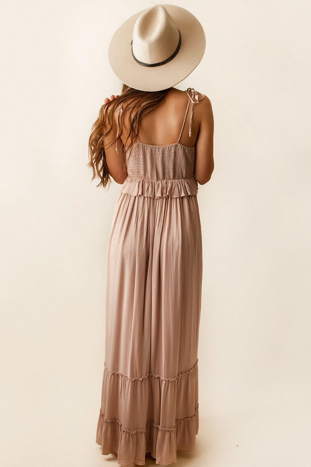 Keep Our Secrets Maxi Dress (Ivory) | FINAL SALE