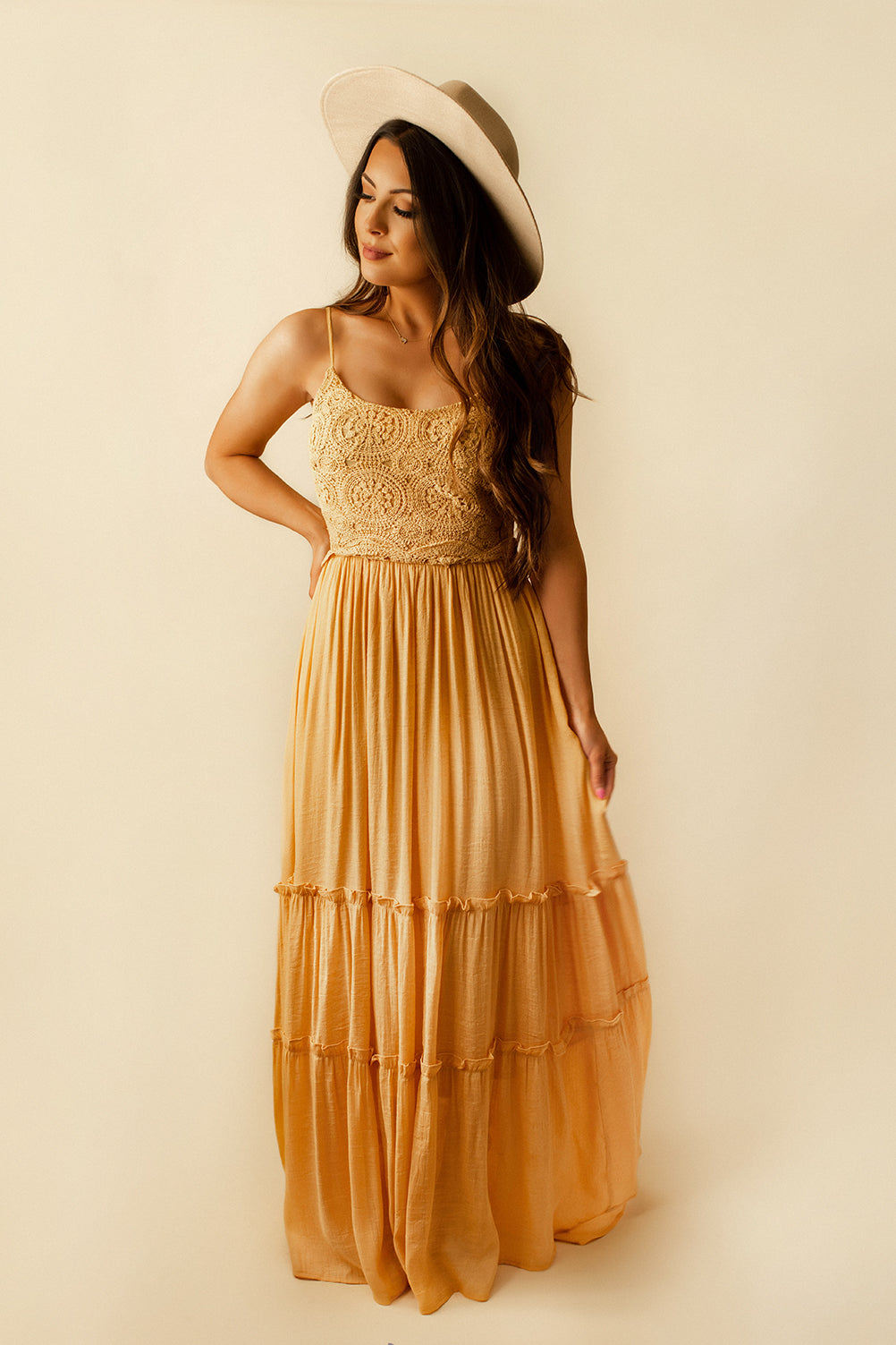 Sunshine State Of Mind Maxi Dress (Yellow) | FINAL SALE