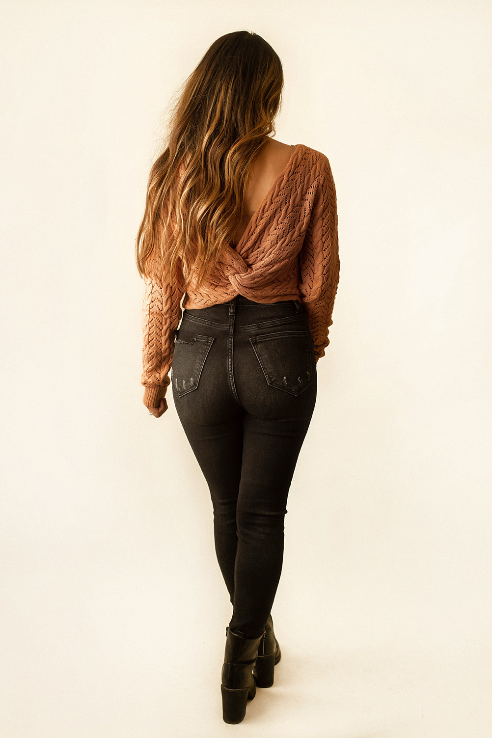 Katie Black Vintage Wash Jeans