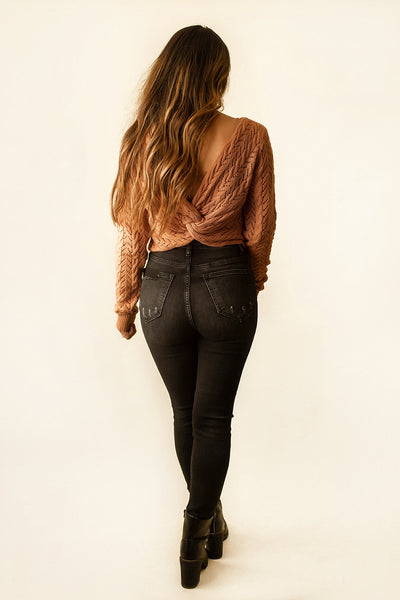 Katie Black Vintage Wash Jeans