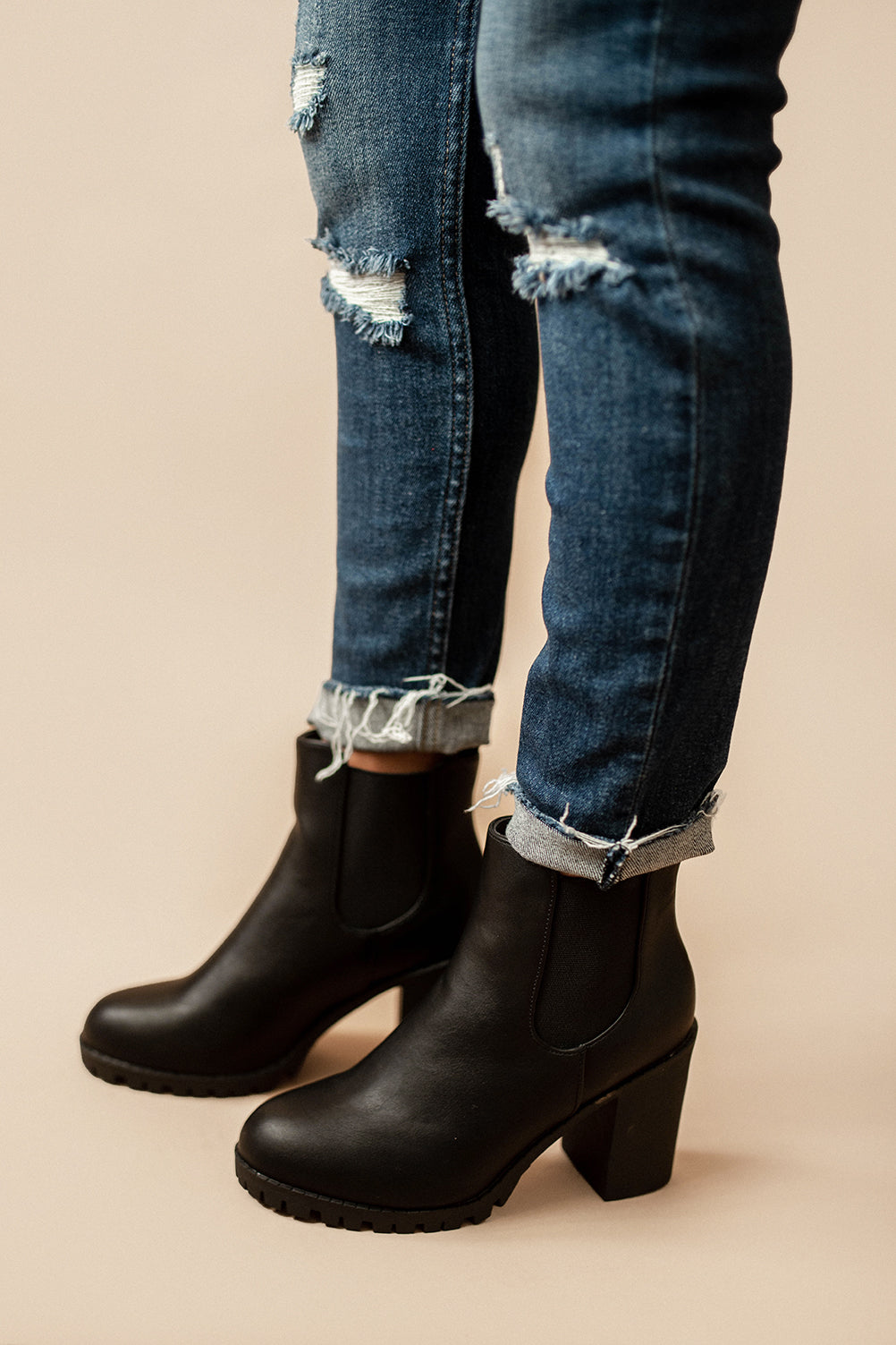 Callie High-Heeled Chelsea Boots