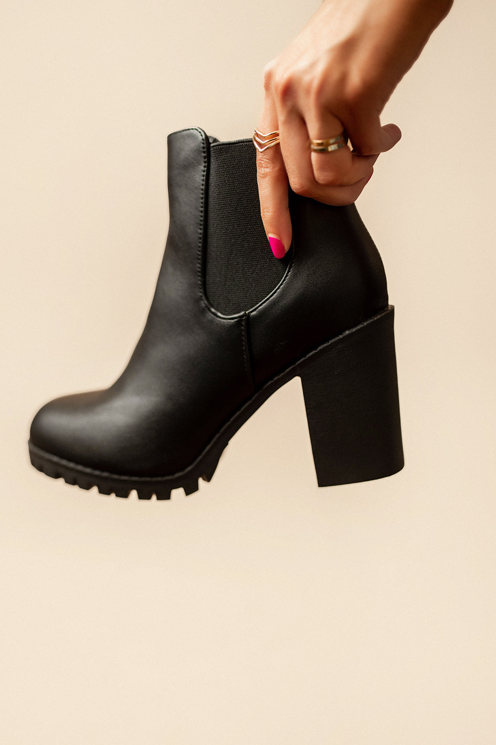 Callie High-Heeled Chelsea Boots