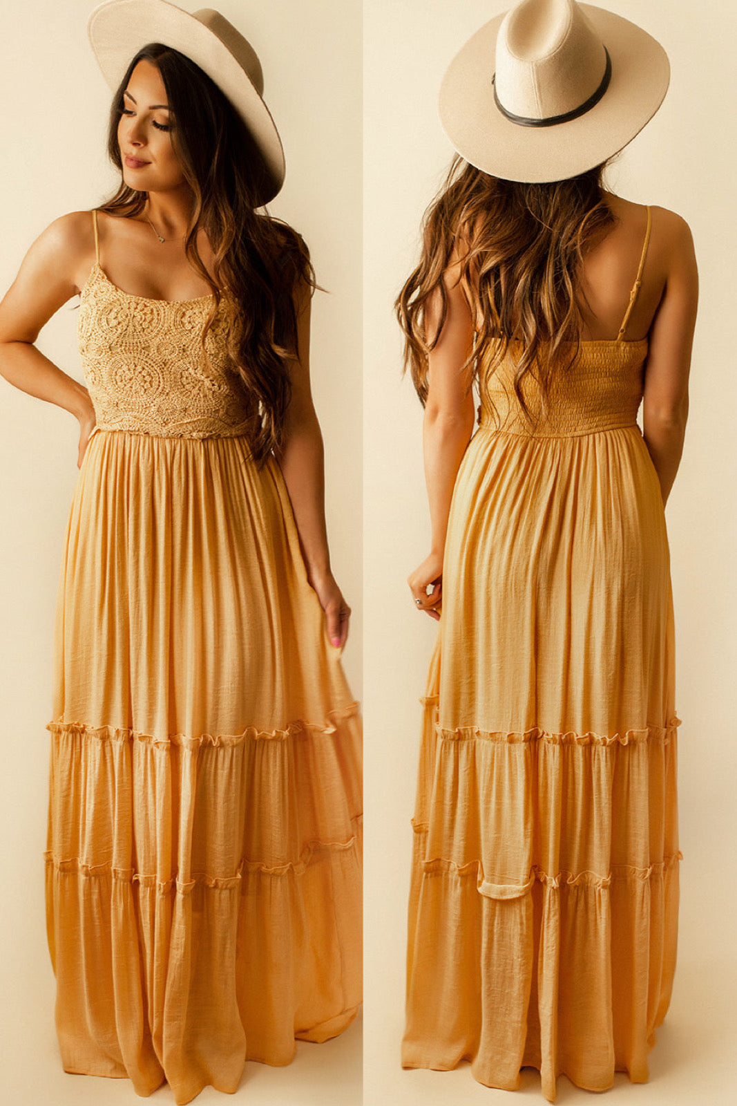 Sunshine State Of Mind Maxi Dress (Yellow) | FINAL SALE